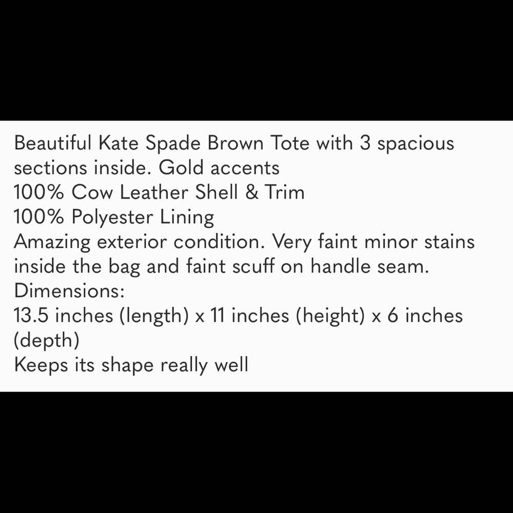 Kate Spade Handbag - Picture 6 of 14